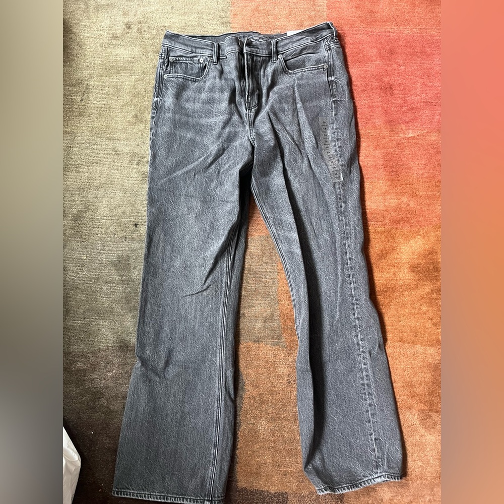 American Eagle ‘90s Bootcut Black Jeans w/Comfort Stretch Waistband Size 14